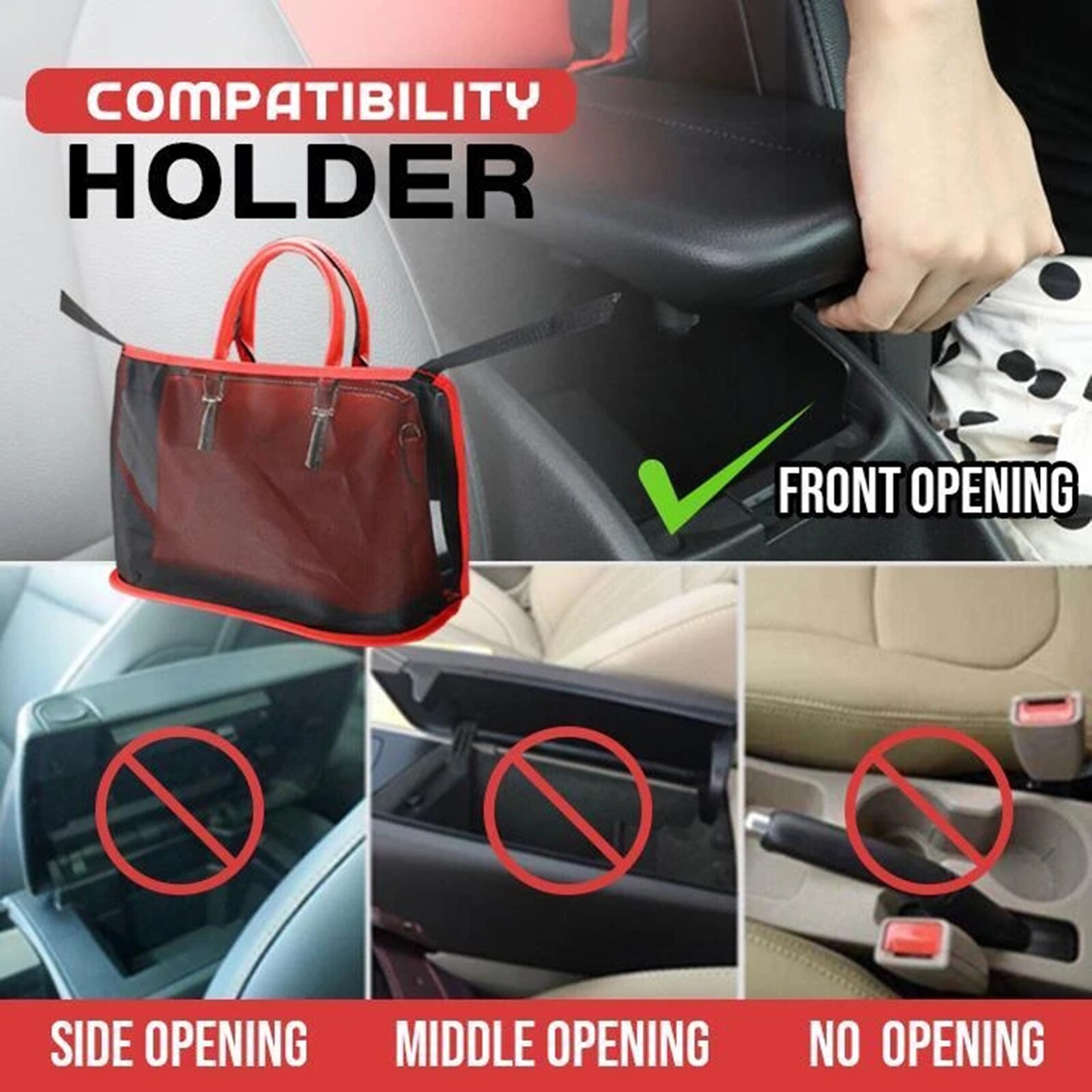 Car Net Pocket Handbag Holder Car Seat Storage Organizer Bag for Mazda 2 3 5 6 MS CX-4 CX-5 CX-3 CX-9 MX3 MX5 cx-8 cx-7 CX30