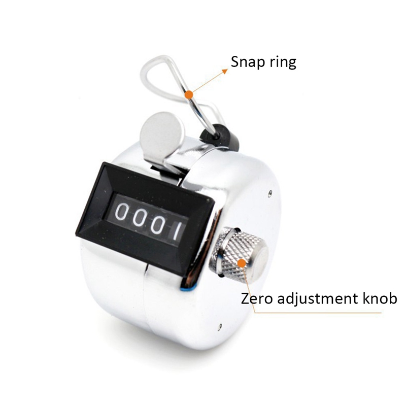Heavy Duty Hand-Held Tally Counter, 2 Pcs Tally Counter