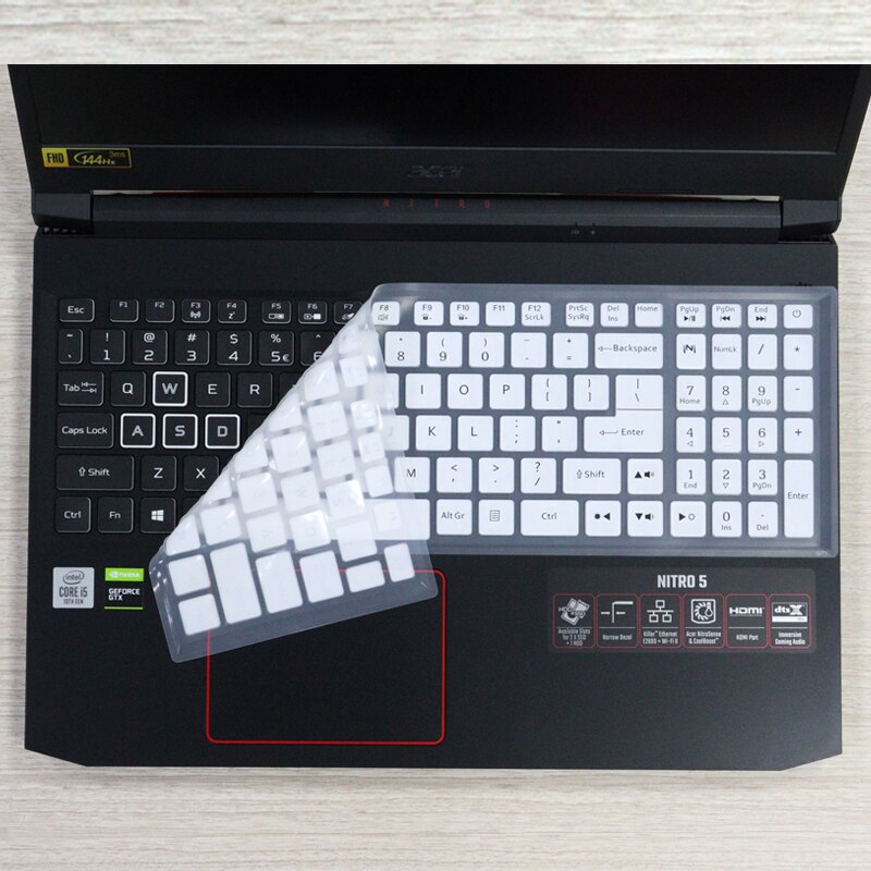 Silicone Laptop Keyboard Cover Skin Protector For Acer Nitro 5 AN517-52 AN517-51 AN517-41 AN517 52 51 41 17.3 inch Notebook