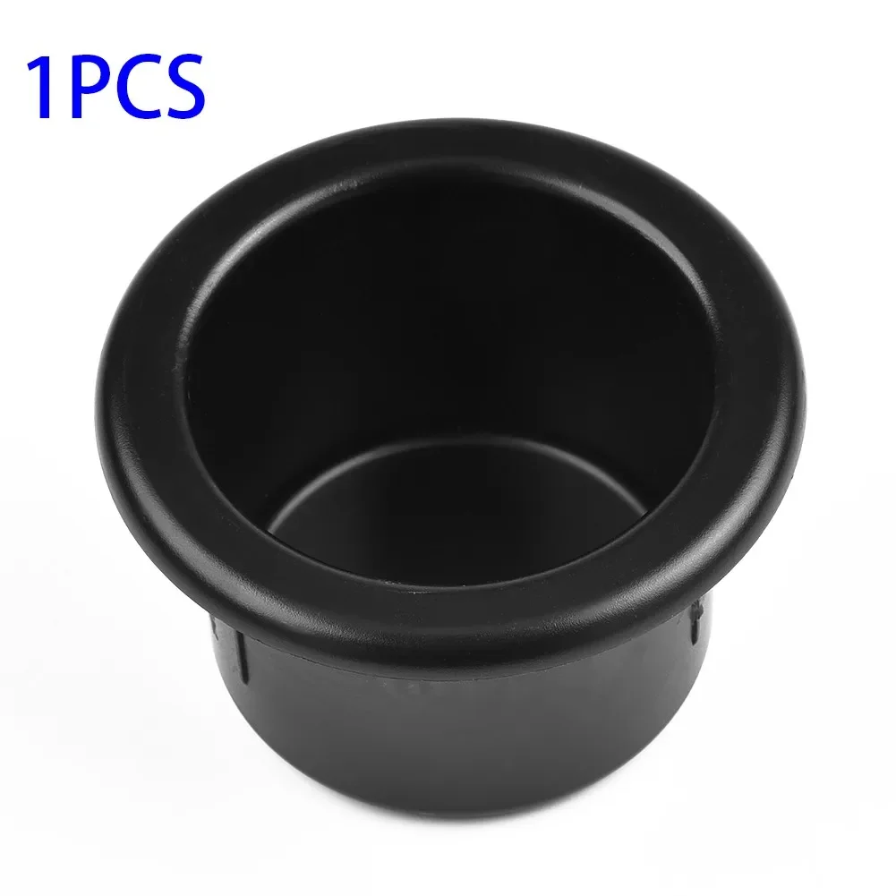1x Schwarz Auto Tasse Wasser Getränkehalter Einbau Für RV/Auto/Marine/Stiefel/Anhänger Kunststoff Getränkehalter Innen Zubehör