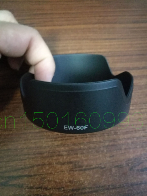 Camera Lens Hood EW60F Bayonet Mount EW-60F for Canon E0S M5 M6 With EF-M 18-150mm f/3.5-6.3 IS STM 55mm Filter Diameter Lens