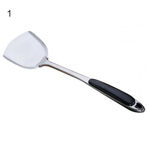 1 Pcs Kitchen Utensil Set Stainless Steel Cooking Tools Spoon Shovel Cookware Kitchen Tools Ware Cooking Strainer Baking Tool: 01
