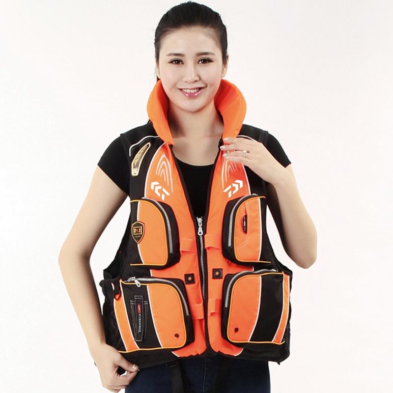 Outdoor Fishing Life Vest Jacket Outdoor Sports Portable High Buoyancy Drifting Multi-Pocket Travel Safety Life Vests Jackets: 3