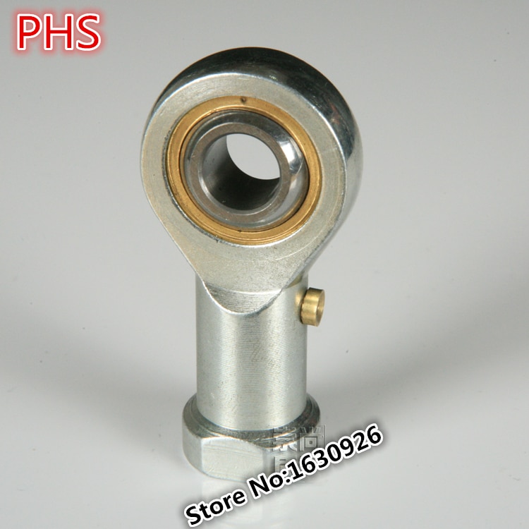 4 stks PHS5 5mm rechterhand Ingelegd lijn staaf uiteinden met binnendraad gewrichtslager