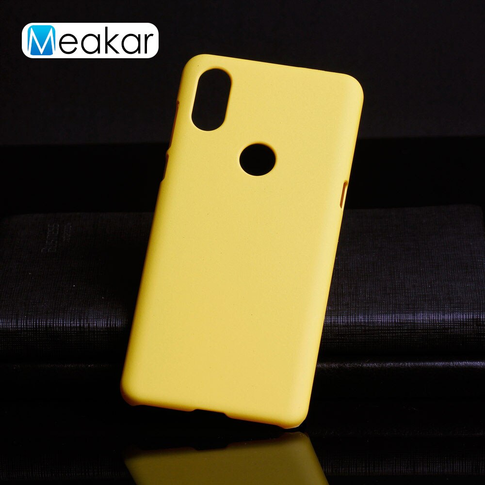 Plastica opaca Coque Copertura 6.39For Xiaomi Mi 3 Della Miscela di trasporto Per Il Caso di Xiaomi Mi Della Miscela Mimix 3 Mix3 Mimix3 Posteriore Del Telefono coque Caso Della Copertura: Yellow