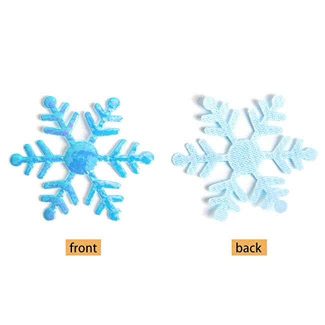 800 Stuks Herbruikbare Sneeuwvlokken Confetti Voor Kerst Bruiloft Verjaardag Party Decoraties Levert, Blauw