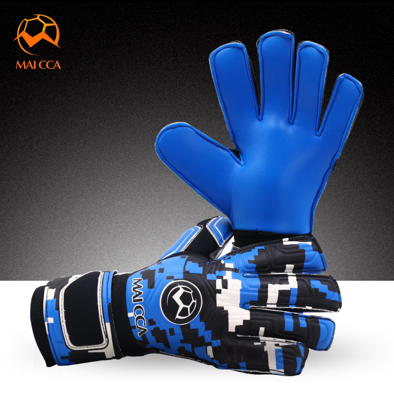 Goalkeeper Gloves with Fingersave Protection Rods Soccer Latex Football Goalie Gloves Dropshiping: A / 8