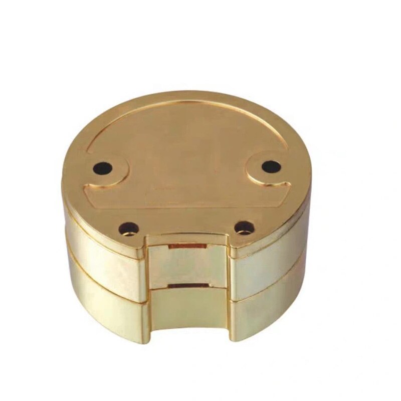Matraz de aleación de cobre y Zinc para laboratorio Dental, antiadherente, para yeso y dentadura, matraz de compresión en acrílico, 1 unidad: A