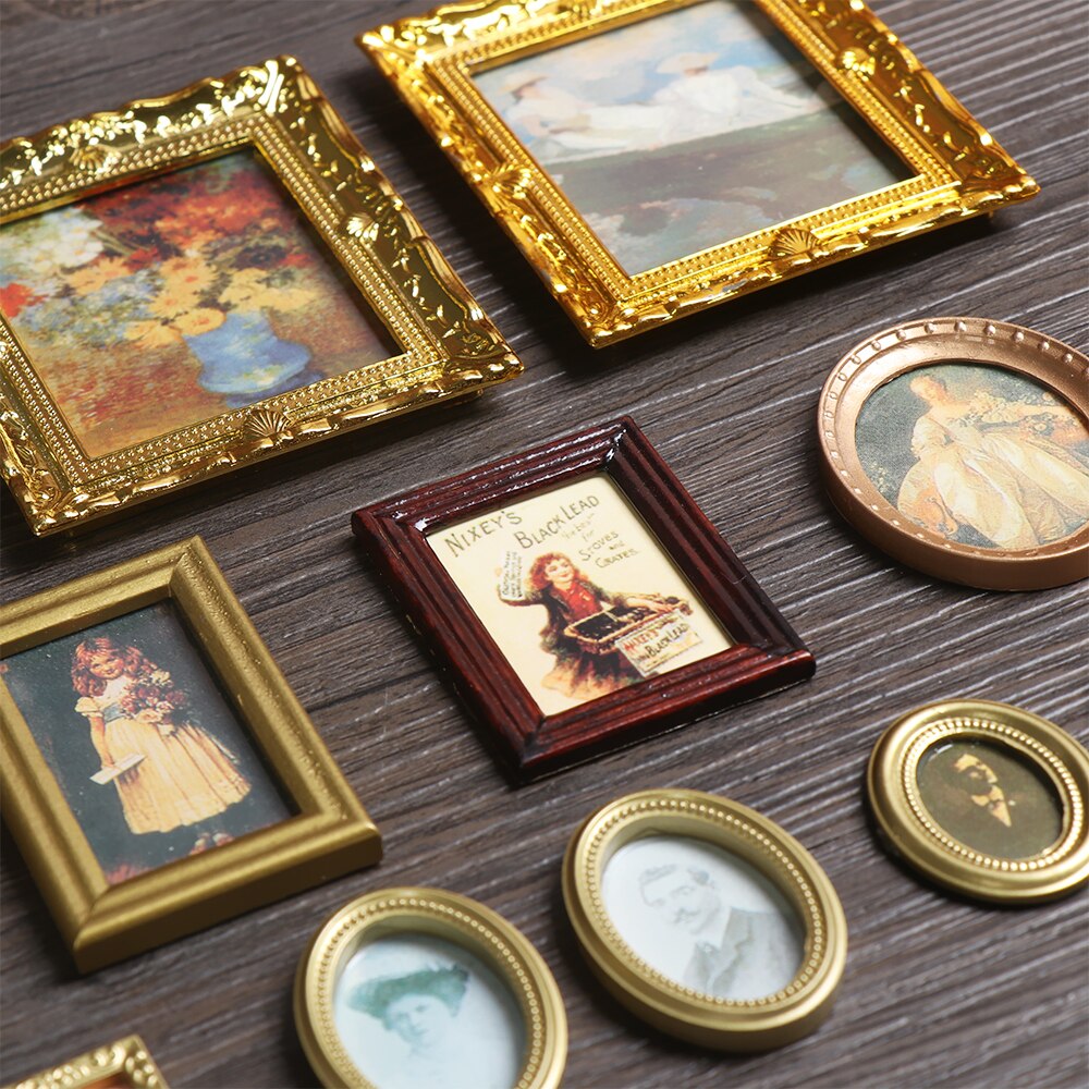 Familie Jahrgang Multi Foto Rahmen Heimat Dekor Holz Hochzeit Mini Bilder Rahmen Familie Bild Halfter Holz DIY Handwerk