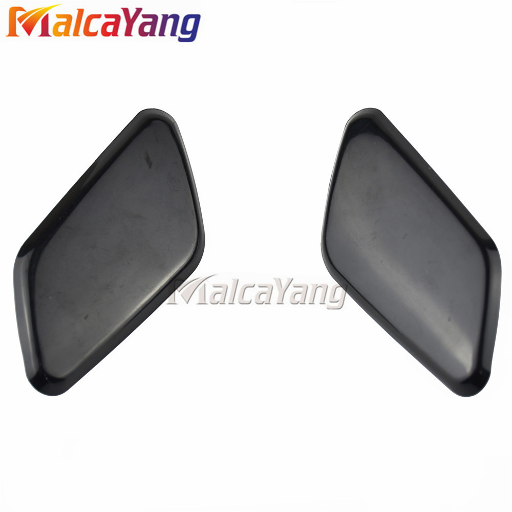 Front Bumper Headlight HeadLamp Washer Nozzle Jet Cover Cap 8264A311WB 8264A312WB For Mitsubishi Outlander: PAIR