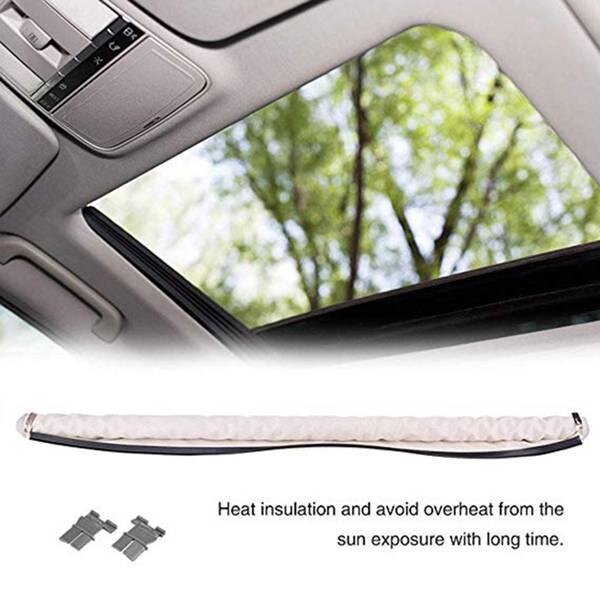 Parasol de techo Beige para Sharan Tiguan Golf, sombrilla de maíz, 1K9877307B, Q5