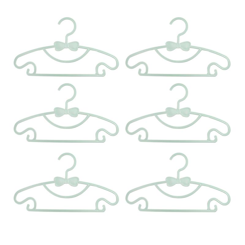 Colgadores de ropa para niños, 10 unidades por lote, de gancho multifunción portátil, estante de secado al aire libre de ropa para niños, perchas de plástico para bebés