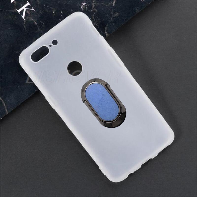Puhelimen pohjakuori oneplus 5t a5010 6.01 :lle "oneplus 5 a5000 5.5 " magneettinen ja nimettömälle sopiva pehmeä silikonisuojus: Alumiini / Taivaansininen