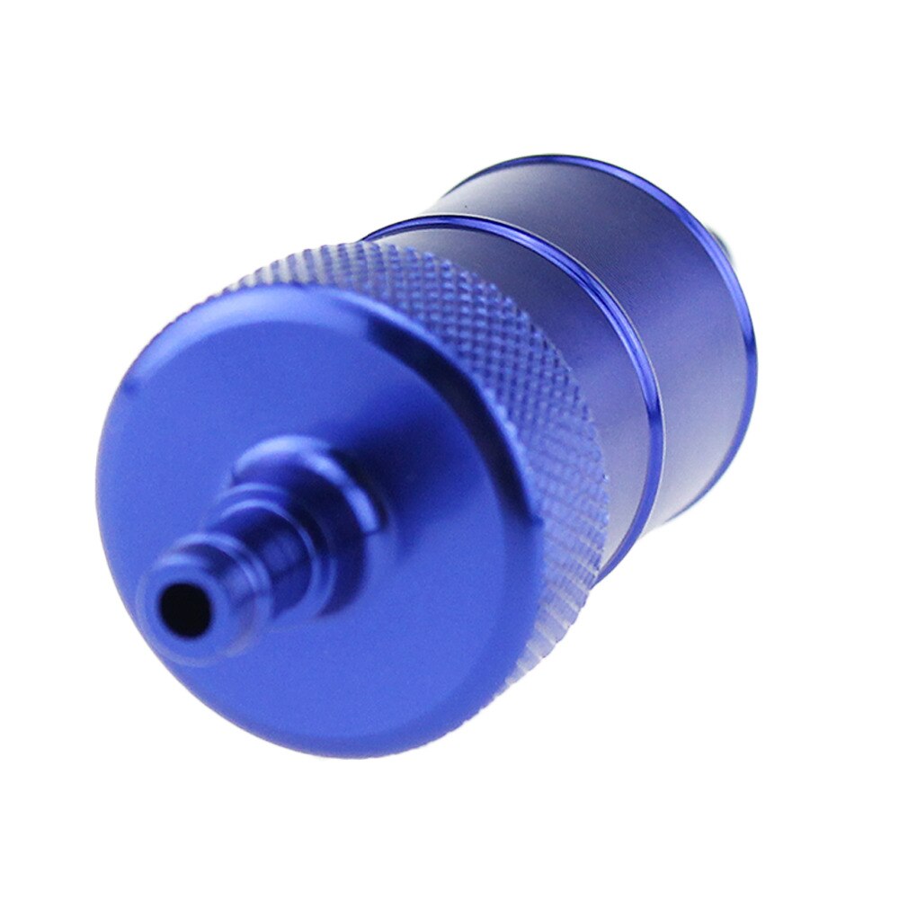 Filtro de combustible de aluminio lavable para motocicleta, reutilizable, 1/4 pulgadas, 6mm