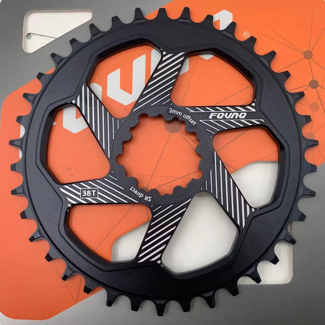 Deckas-Anillo de cadena para bicicleta GXP Direct a 104BCD 32T 34T 36 38T, 6mm Offset para sram XX1 Eagle X01 GX X1 X0 X9, manivela de bicicleta: GXP 3mm 38T