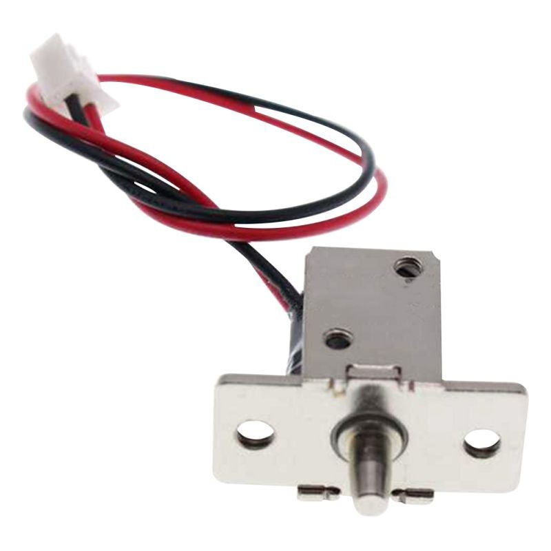 Dc 12V 0.5A Mini Elektrische Magnetische Kabinet Bolt Push-Pull Lock Release Vergadering Solenoid Toegangscontrole