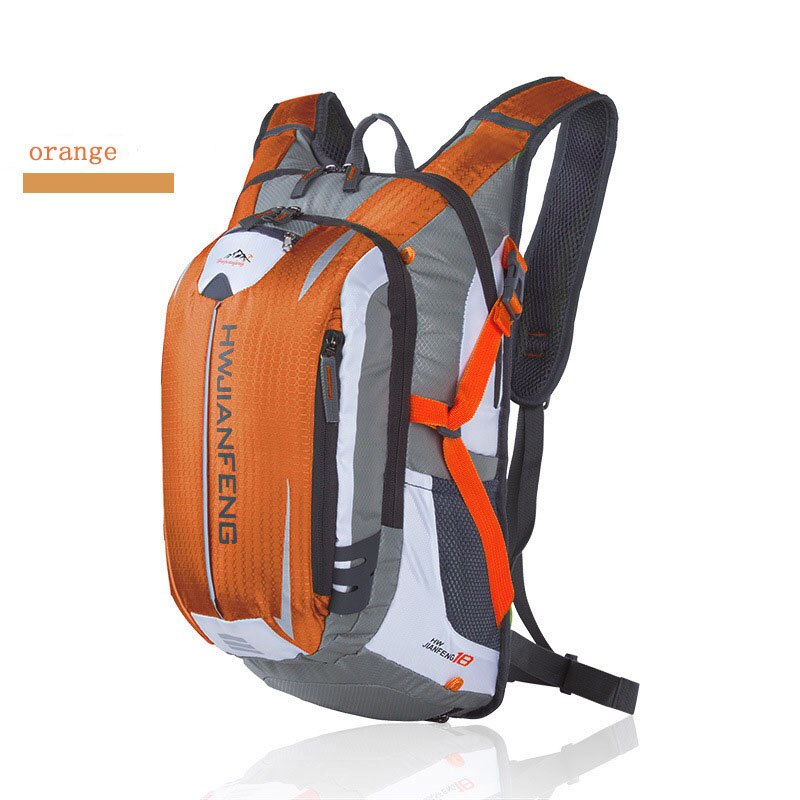 Ruiterrugzak superlichte rugzak mountainbike fiets waterzak wandelen bergbeklimmen kampeerrugzak sgf 005: Oranje