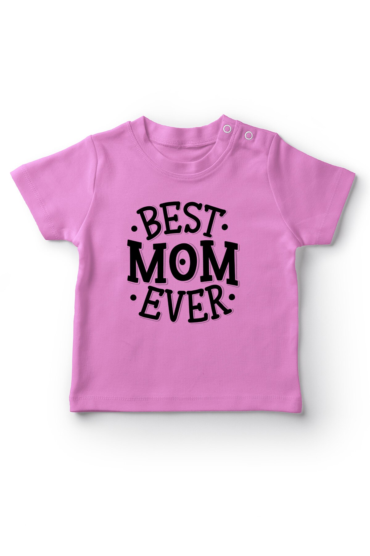 Angemiel baby beste moeder babymeisje t-shirt roze