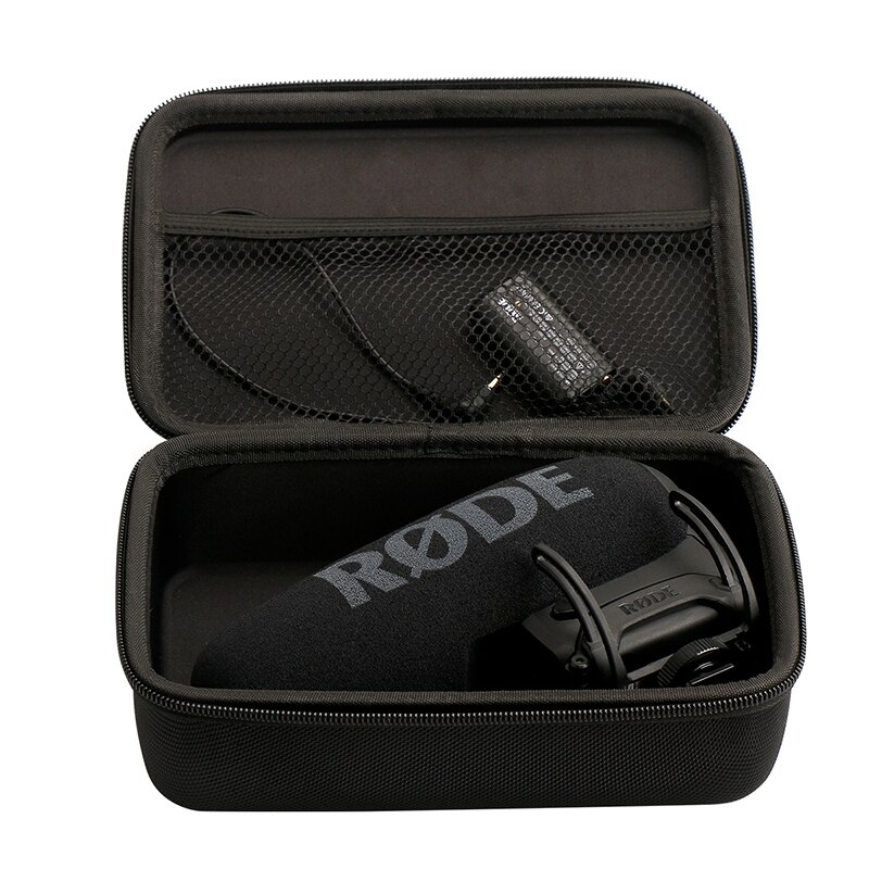 Ulanzi Microfoon Accessoire Beschermen Storage Case Box Voor Rode Videomic Pro Plus Op-Camera Microfoon Harde Reistas Zak