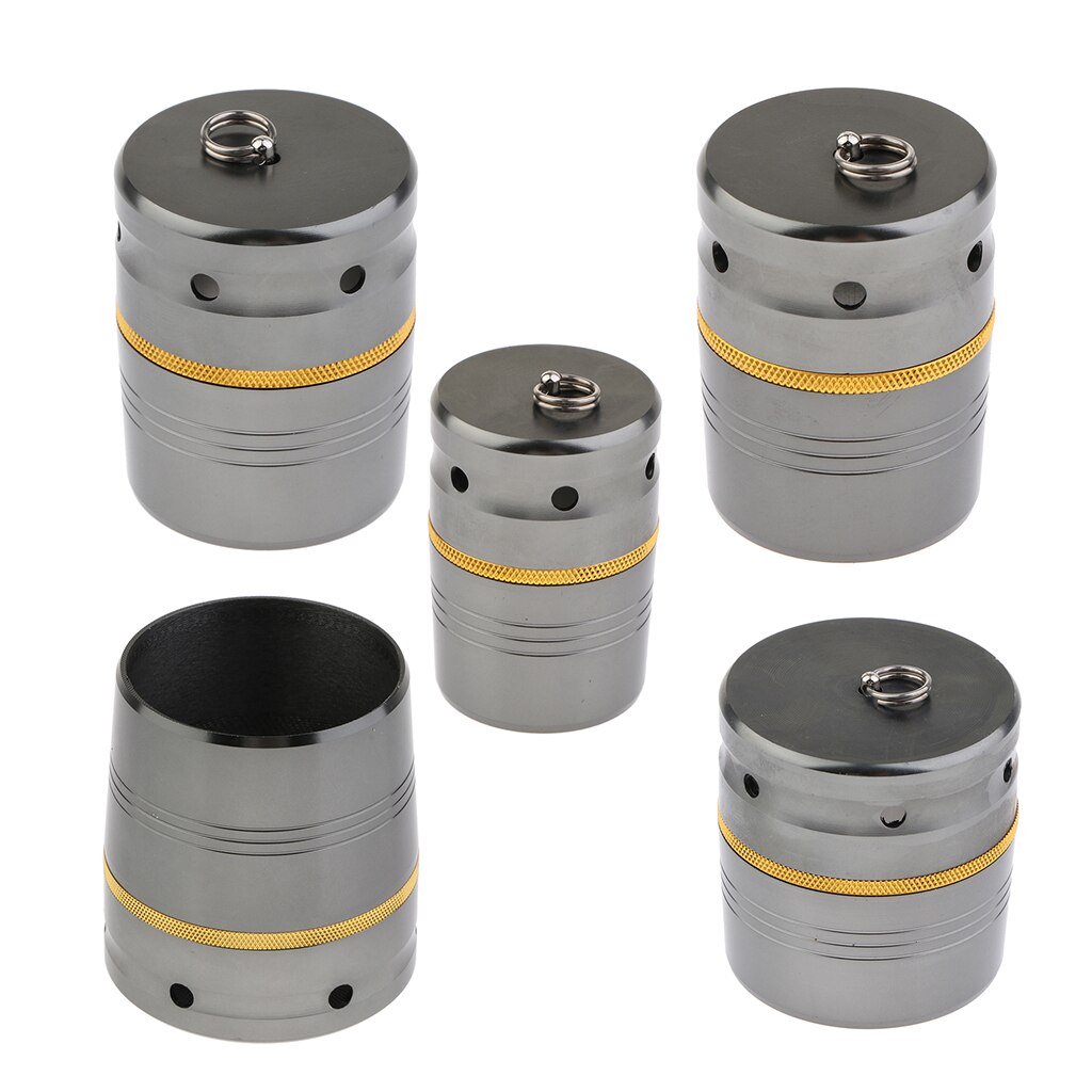 Aluminum Alloy Fishing Rod End Cap Butt Cover for Fishing Rod Building Repair Fishing Accessories Tackles Pesca Multi Sizes