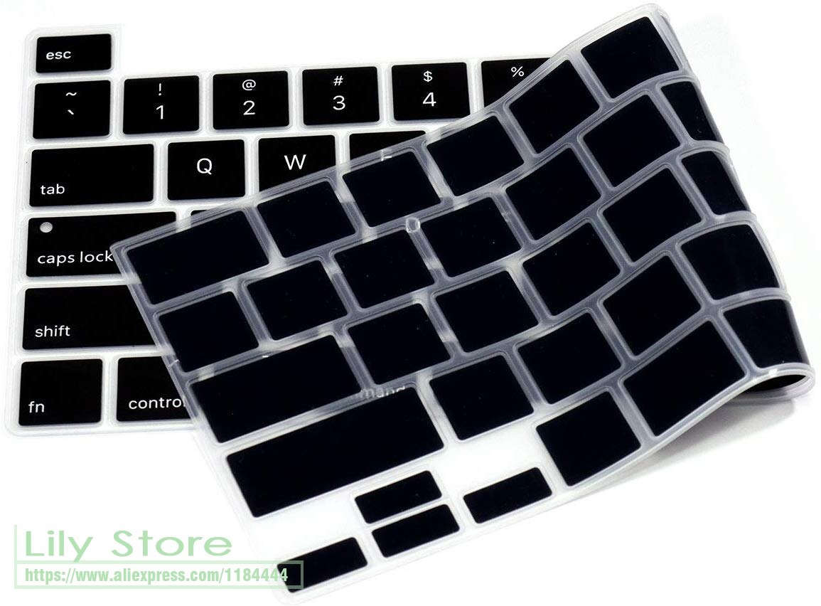Silicone Keyboard Cover Protector Silicone Skin for MacBook Pro 16 inch Release with Touch Bar & Touch ID A2141