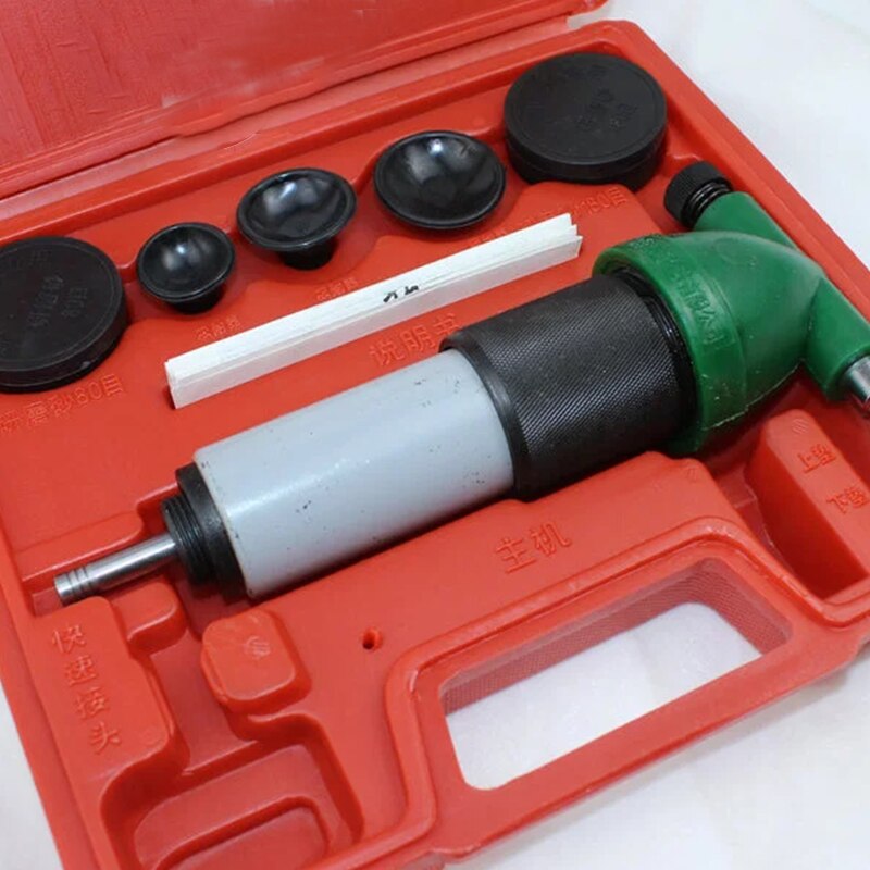 Air Operated Valve Lapper Automotive Engine Valve Repair Tool Pneumatic Valve Grinding Machine Valve Seat Lapping Kit Car Grin
