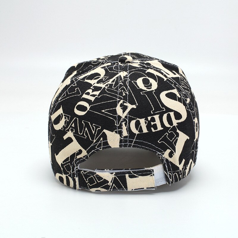 Alphabet Cap Boy and Girl Hip-hop Baseball Cap for Men and Women Summer Sunshade Cap