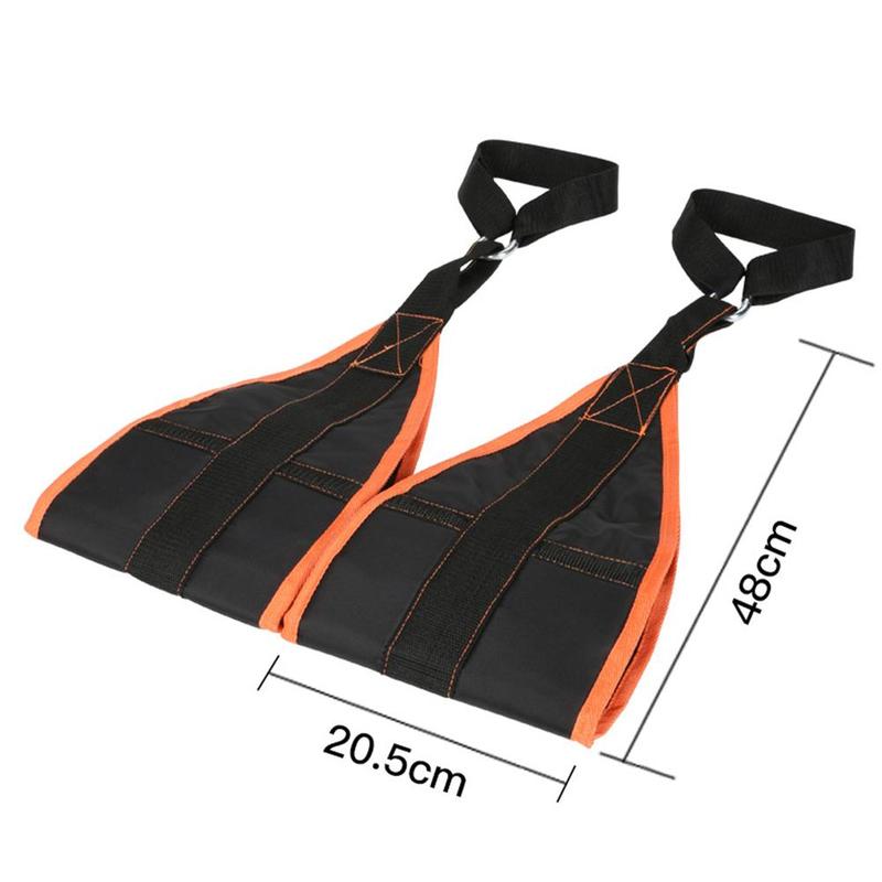 Two home abdominal muscle training belts cantilever training belt abdominal muscle exercises hanging abdominal muscle flat belt