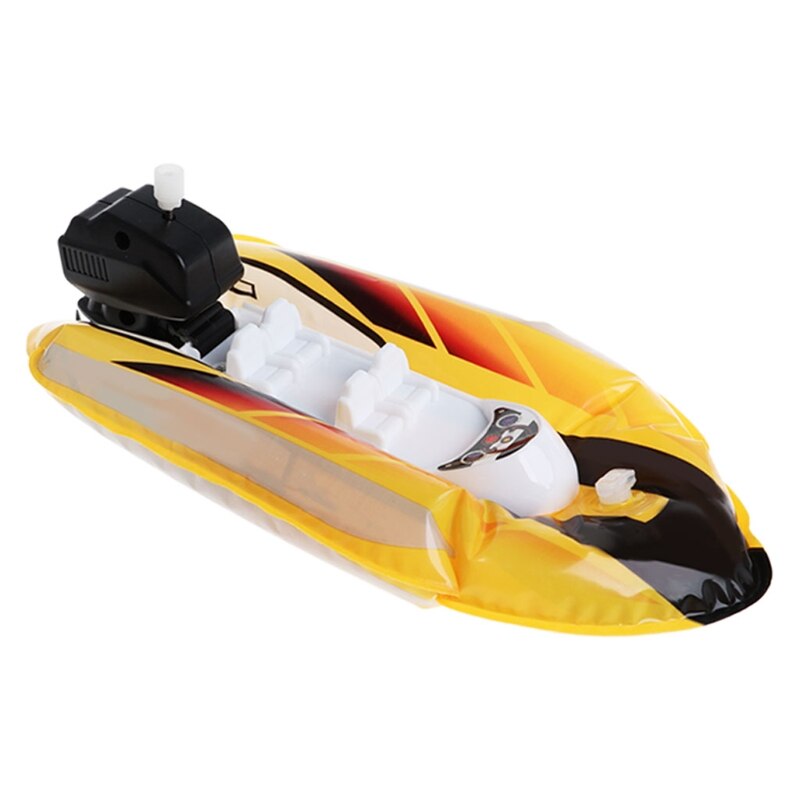 Baby speelgoed kind uurwerk opwindbare opblaasbare boot schip spelen water badkamer bad speelgoed