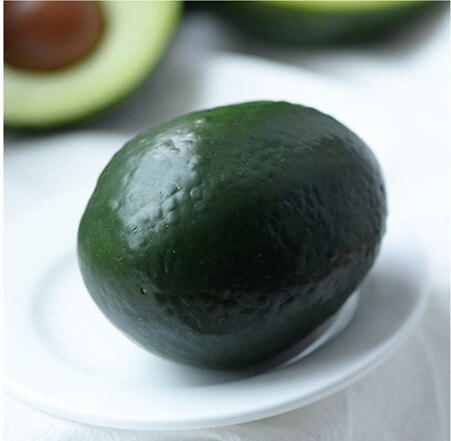 Kunstmatige Piepschuim Avocado, Ambachtelijke Simulatie Fruit Model Voor Christmas Party Home Decoratie Accessoires, Etalage Rekwisieten: 3 pieces