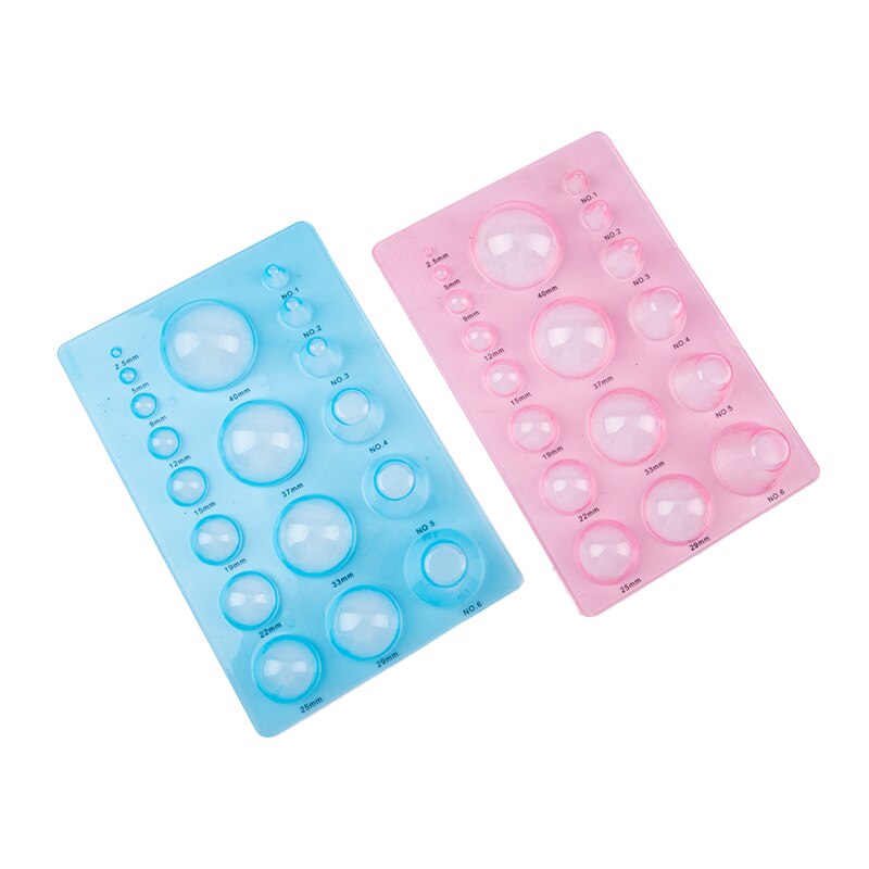 1pcs DIY Paper Crafts Tool Quilling Half Ball Mini Papercraft Mould Making Board Art Resin Clay Tools