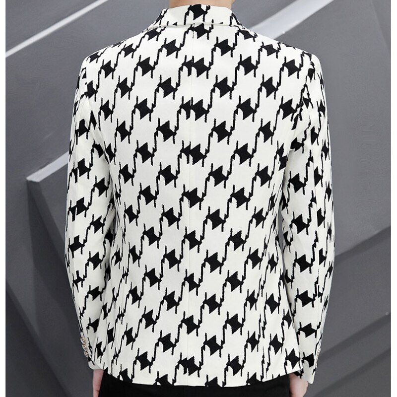 Damens Blazer Mit 3/4 Ärmeln - Elegante Business Jacke Mit Schulterpolster, Slim Fit