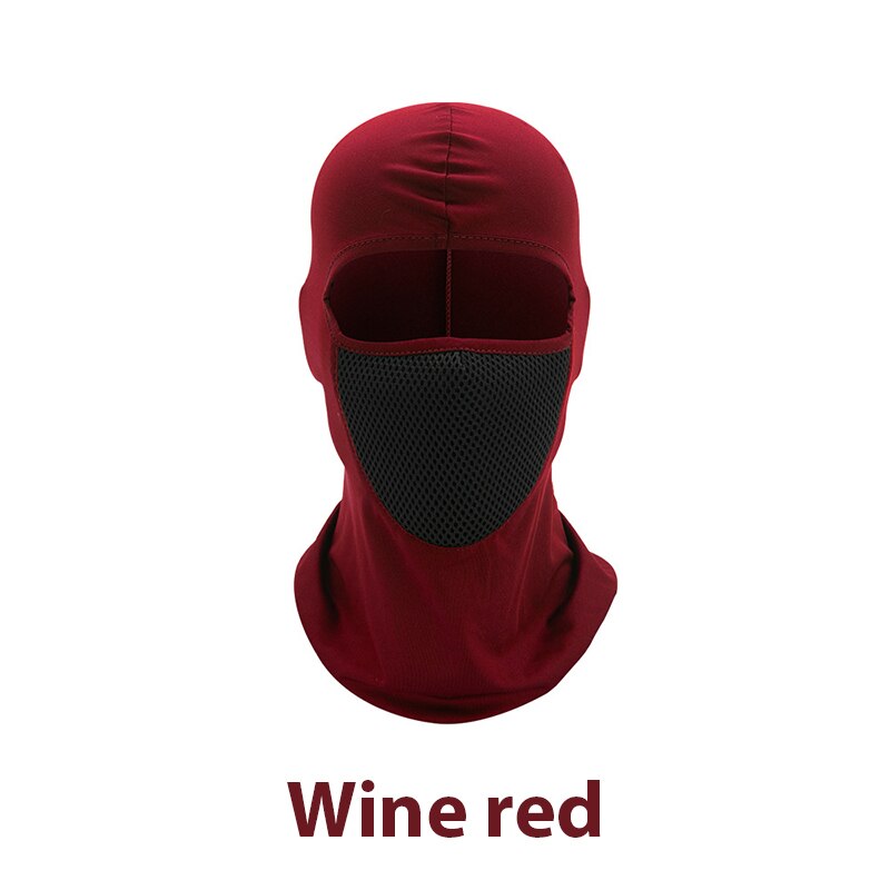 Motorcycle Men's Balaclava Winter Scarves Windproof Breathable Cycling Ski Biker Shield Helmet Woman Full Face Cover Neck Warmer: I