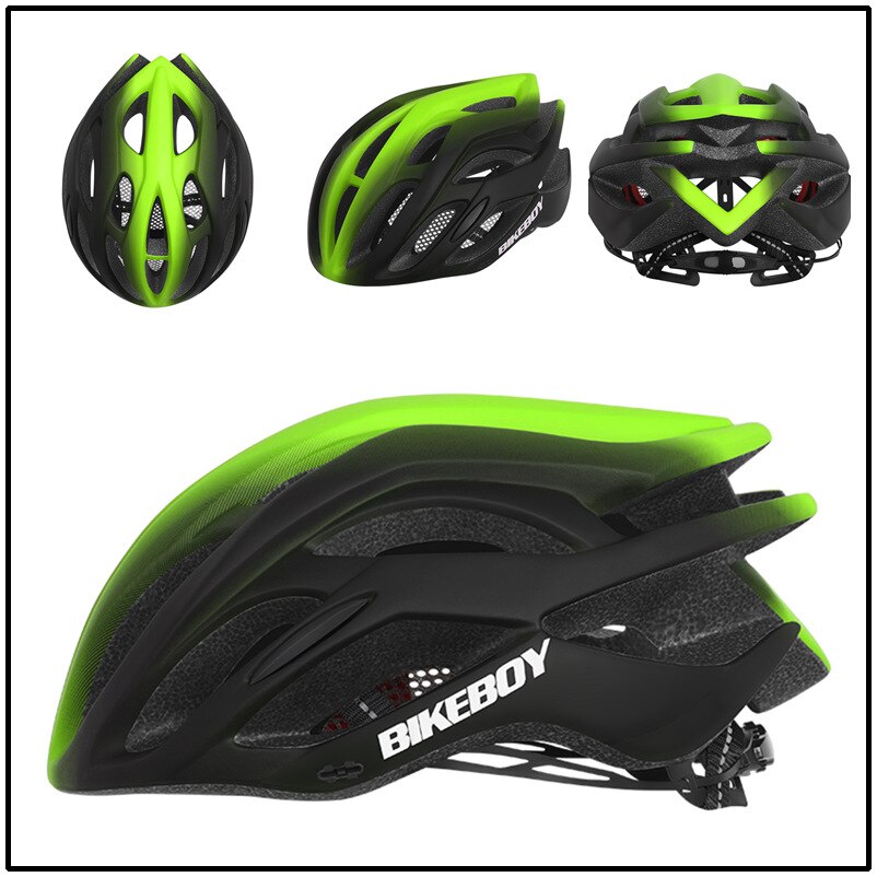BIKEBOY Intergrally-Molded Cycling Helmet Men Women Ultralight Mountain Road Bike Bicycle MTB Helmets Safety Cap: G