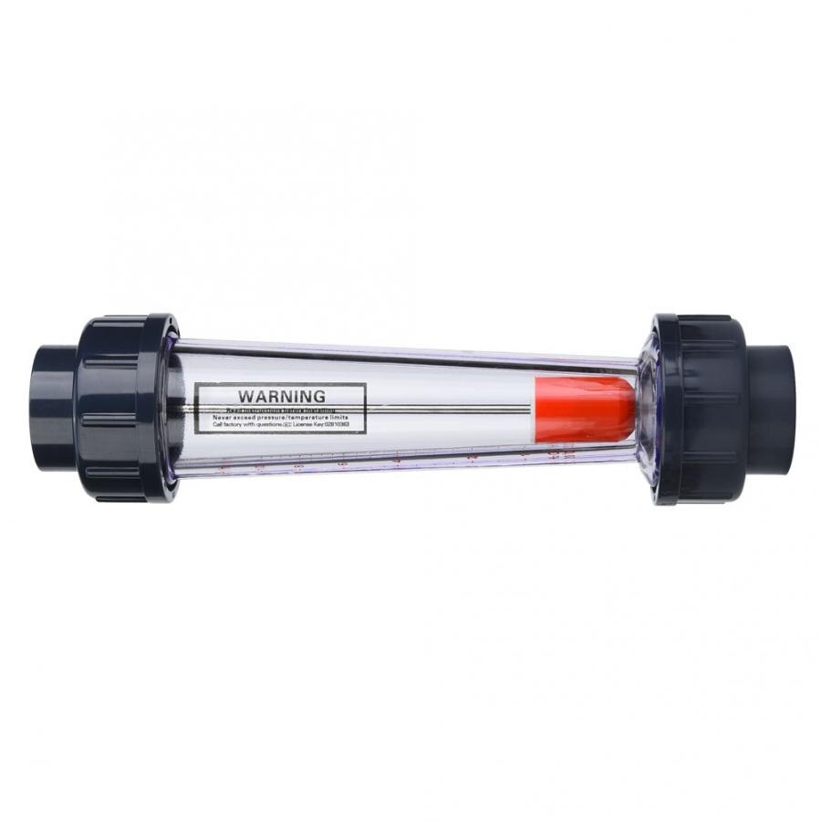 Flowmeter LZS-32 (D) ABS Plastic Tube Type Liquid Flowmeter Flow Measuring Instruments Flow Sensors Measuring Tool