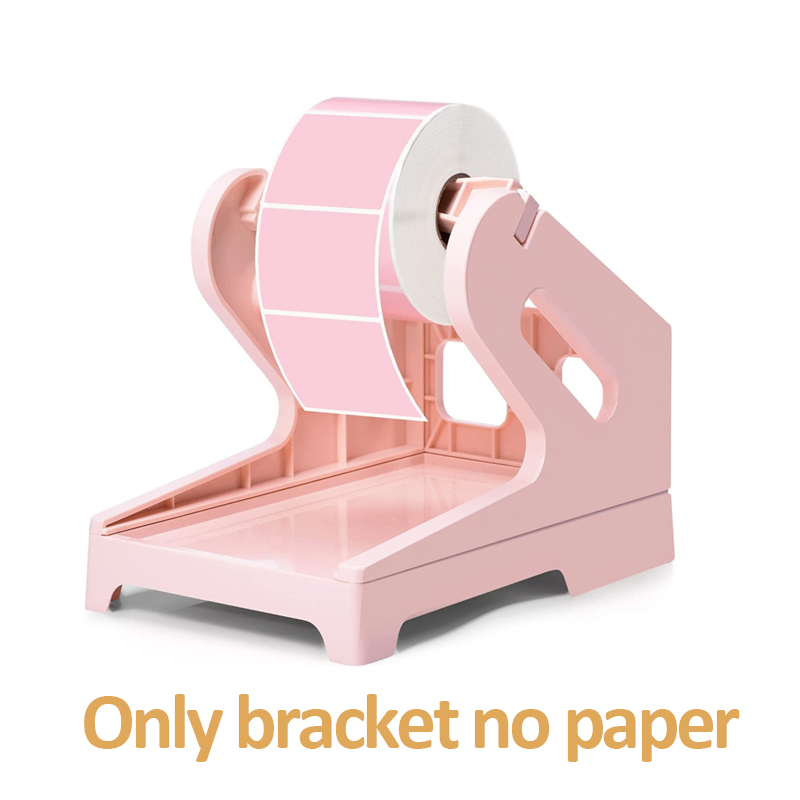 500 Stück Thermo-Etikettenpapier, runder Aufkleber, wasserfestes Etikett für , Kinderaufkleber, Logo, Dankeskarte, PM-241, PM-246S, D520S: Weiß