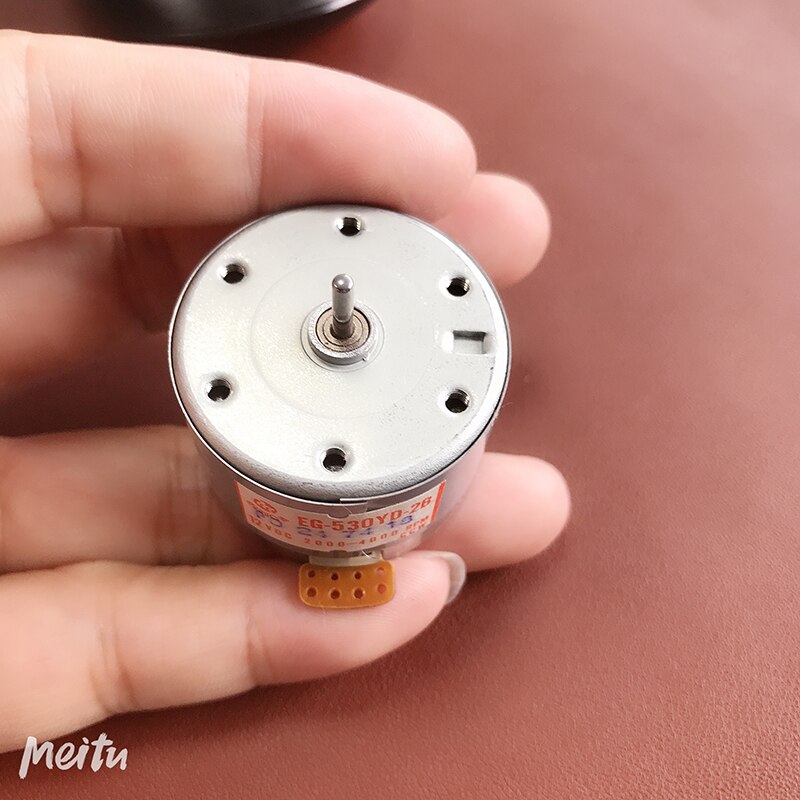 Originele EG-530YD-2B 12VDC Ccw 2000-4000 Rpm Radio Cassette Recorder Dual Speed Motor Tape Duplicator Motor