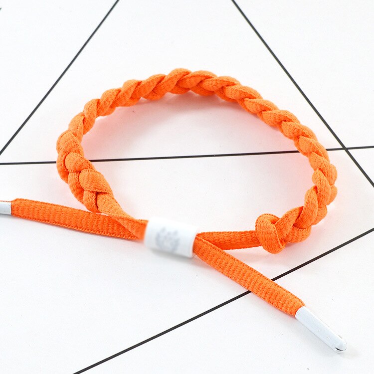 Simple Exquisite Hand Knitted Shoelace Bracelet All-matching Geometry Various Colours Little Lion Bracelet: 13