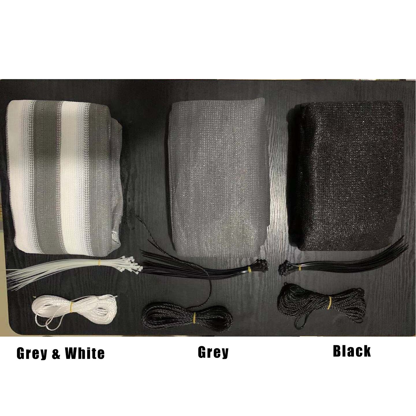 Thicken HDPE Fabric Anti-UV Pergola Sun Shade Net Terrace Balcony Safety Privacy Net Garden Screen Fence Net Easy Install