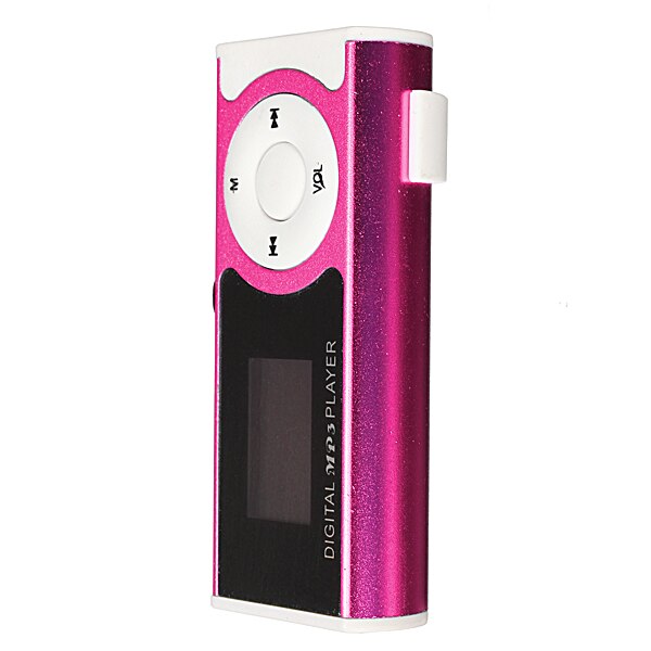 Mini usb clip speler  mp3 spelers lcd  sn 16gb mini sd tf kaart