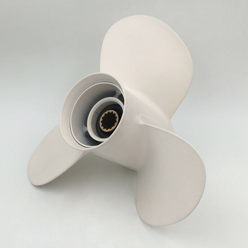 Påhengsmotor propell, båtmotor aluminium propell 663-45952-02- el til yamaha 25-60hp
