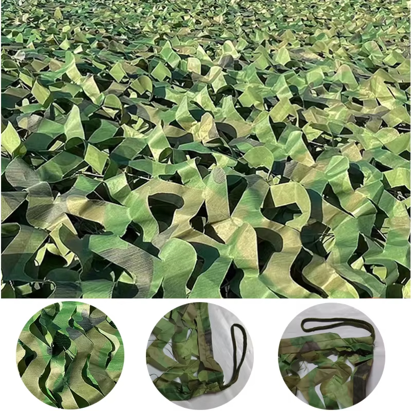 Tarnnetz Jagd Tarnnetz Autozelt Markise Schattennetz Schwarz Grün Blau Wald Tarnnetz 2X2M 2X5M 3X3m 3X5M