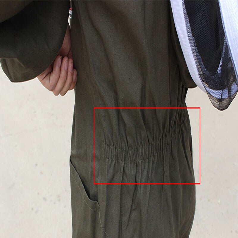 Bee proof clothing All in one anti bee suit Breathable anti bee suit Collecting bees Anti bee suit Beekeeping tools