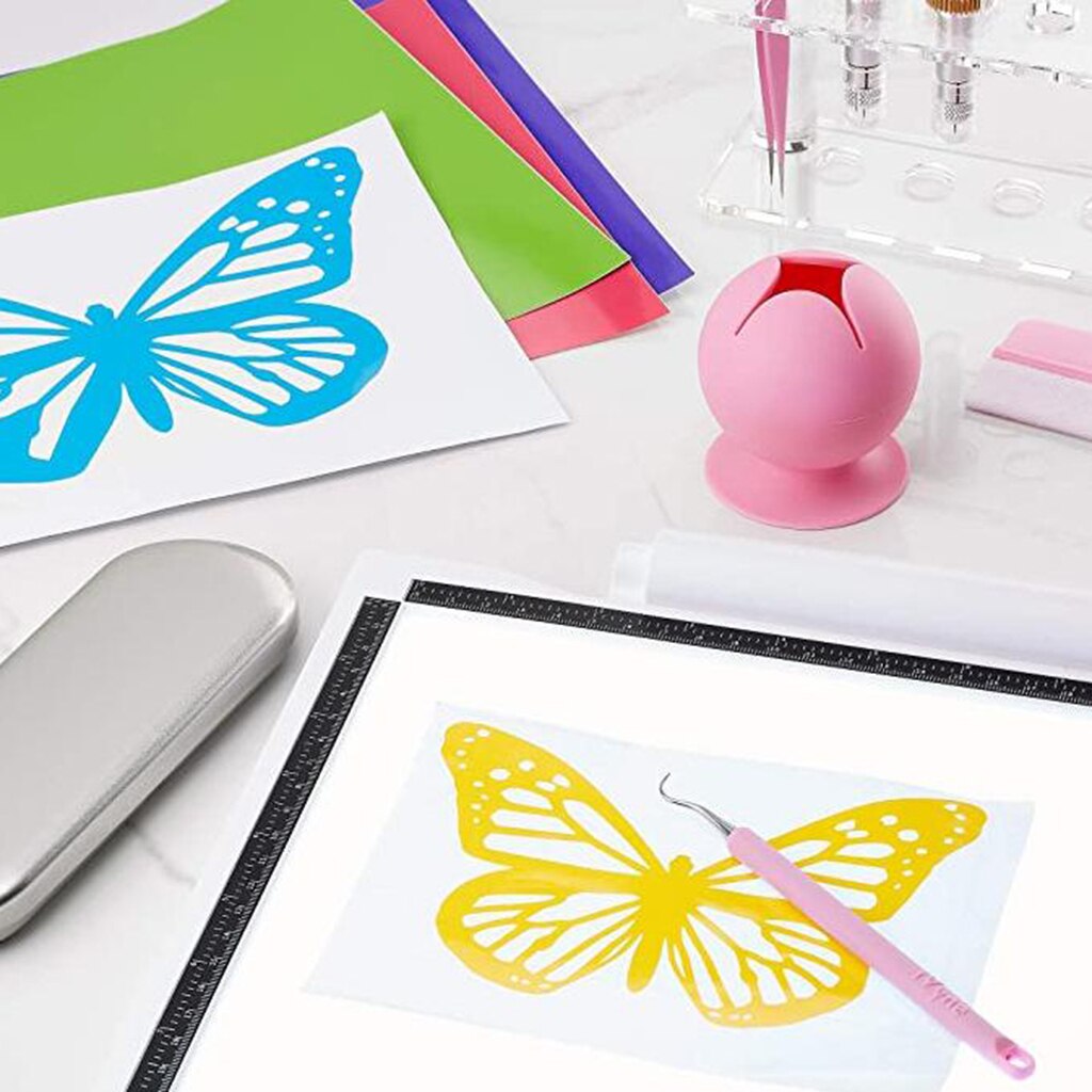 Suctioned Vinyl Weeding Scrap Collector Craft Vinyl Weeding Tool for Card Making DIY Jewelry Making Scrapbooking Card Making