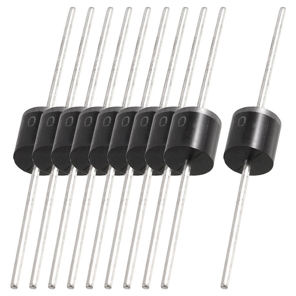 10A10 10Amp 1000V 10A 1KV R-6 Mic Algemene Purpose Axiale Gelijkrichter Diodes: Default Title