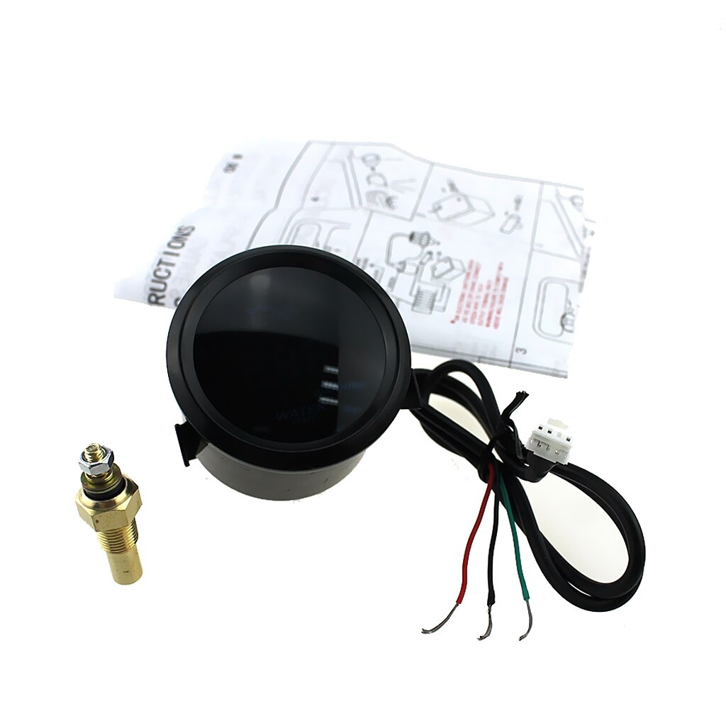 Auto Digitale Led Water Temperatuurmeter Instrument Extra Instrumenten