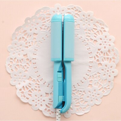 At Cute Mini Flat Iron Ceramic Hair Straightener Small Cartoon Hair Curling iron Travel straightening Tools: 04