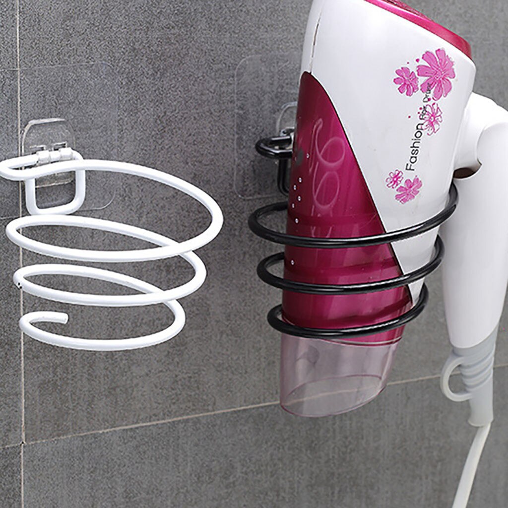 Soporte de secador de pelo para peluquero, estilismo de salón, organizador de almacenamiento, organizador de pared de cocina, soporte, accesorio, gancho colgante