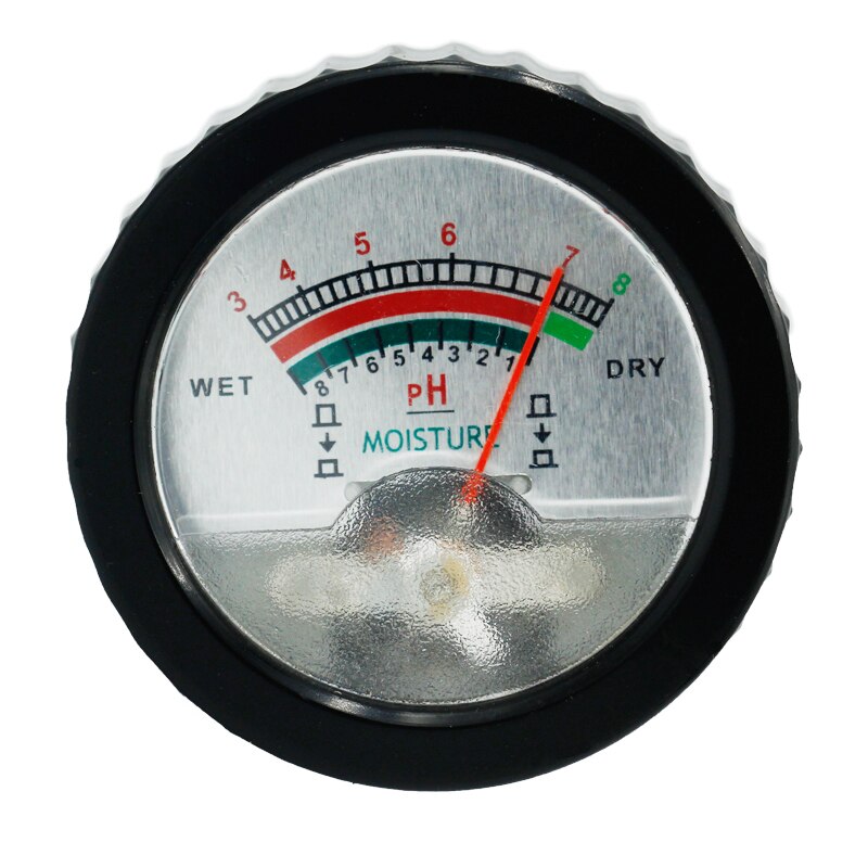 Jord ph meter handhållen fuktighetsmätare ph testare för trädgårdsmetall sond vt -05 10-80%  hygrometer 42% av