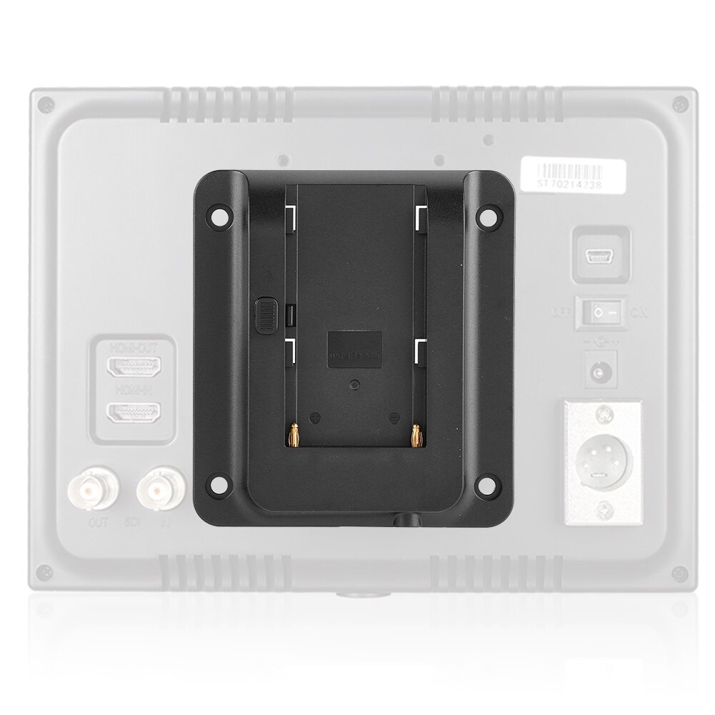 til vesa batteri kamera adapter tallerken til sony np -f970 f550 f770 f970 f960 f750 batterier lader tilbehør plast og metall